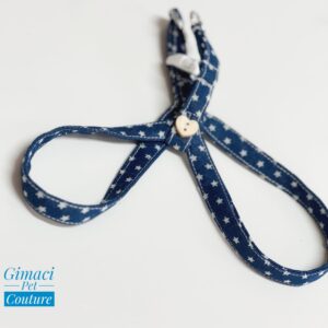 Pettorina a ponte jeans stelle