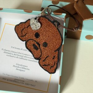 Charm barboncino nero esclusiva Gimaci Pet Couture