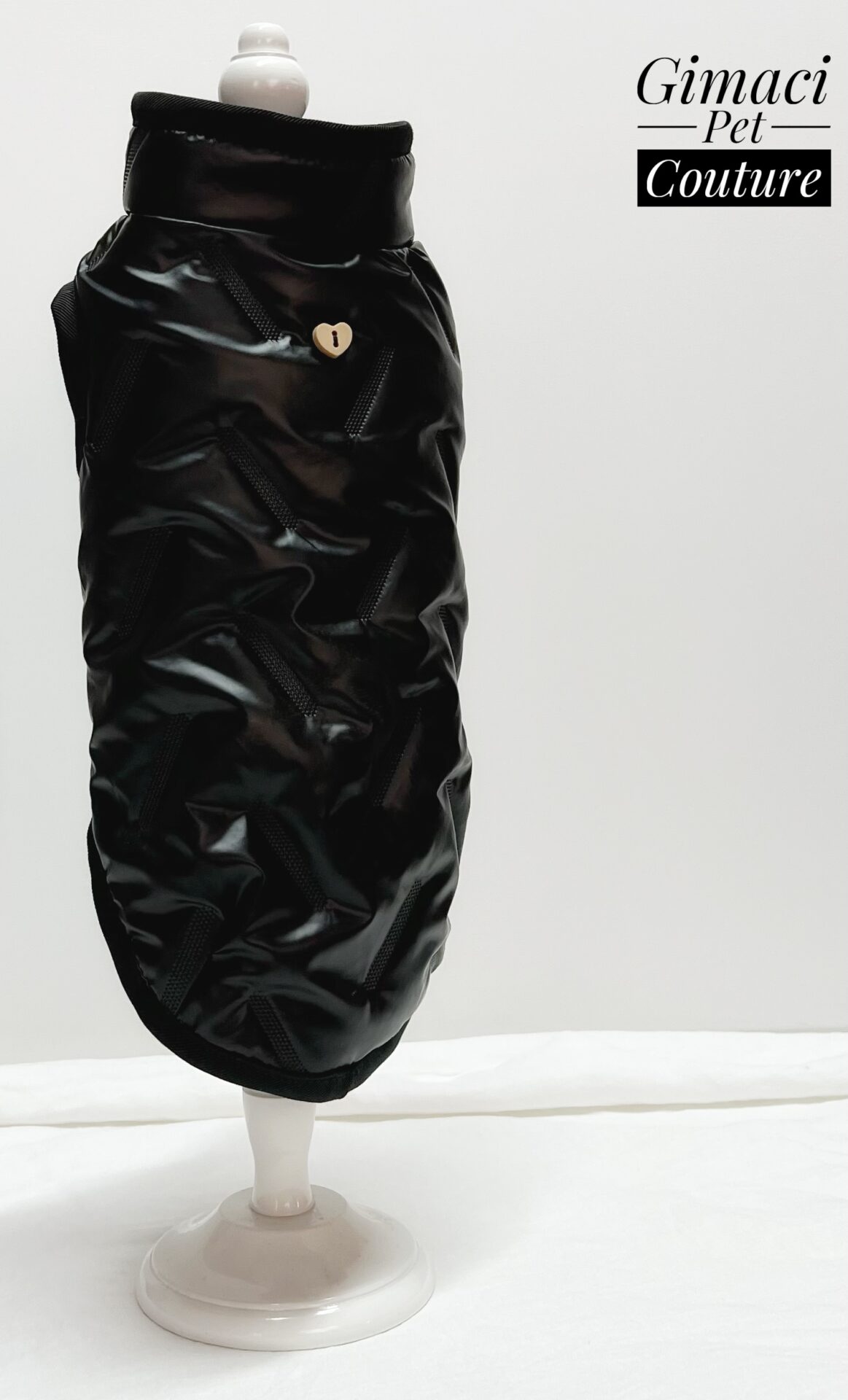 Cappottino impermeabile nero - immagine 5