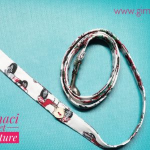 Guinzaglio in cotone con vespa