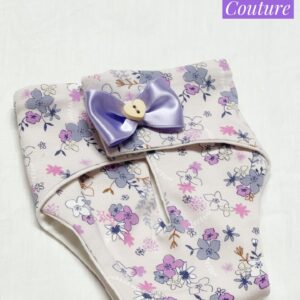 Mutandina in cotone fiorellini lilla