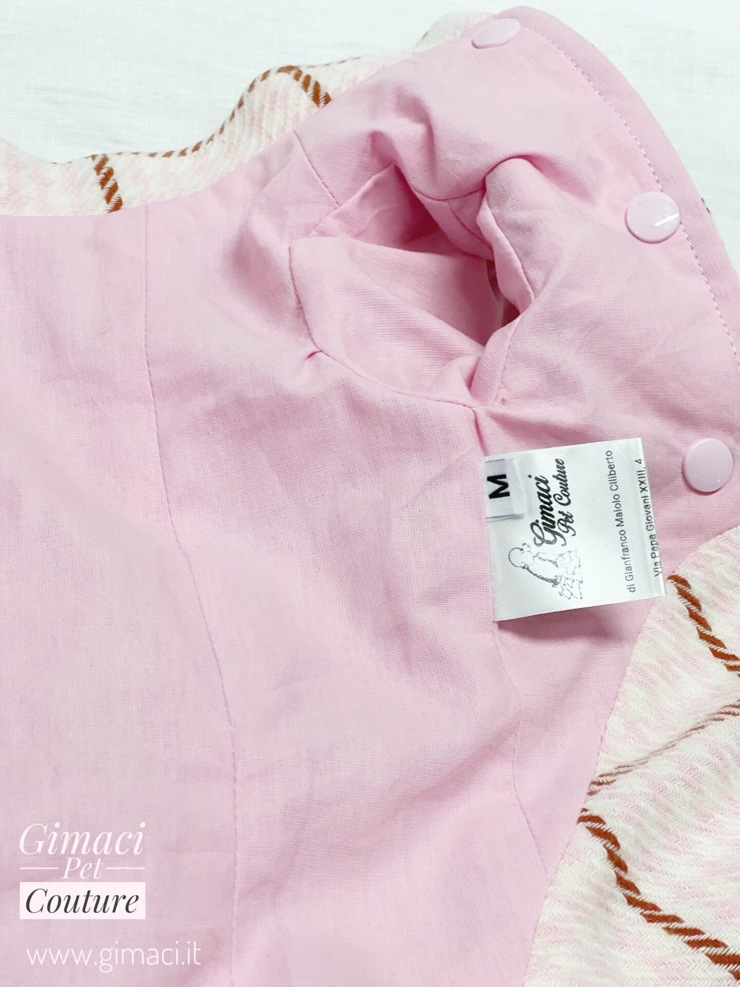 Cappottino in lana rosa - immagine 12