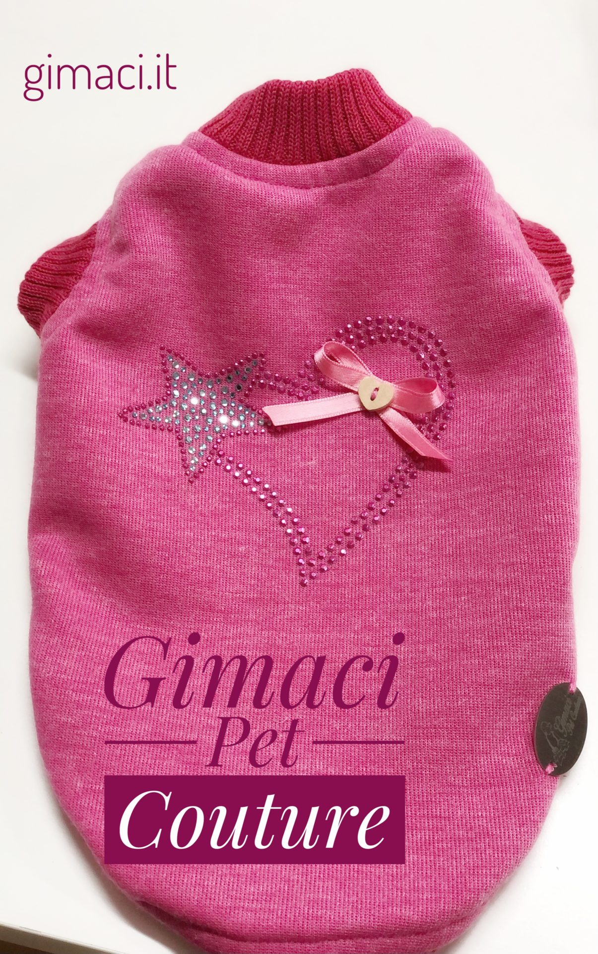Felpa con mini borchie - immagine 2